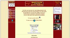 Desktop Screenshot of chucksautoparts.com